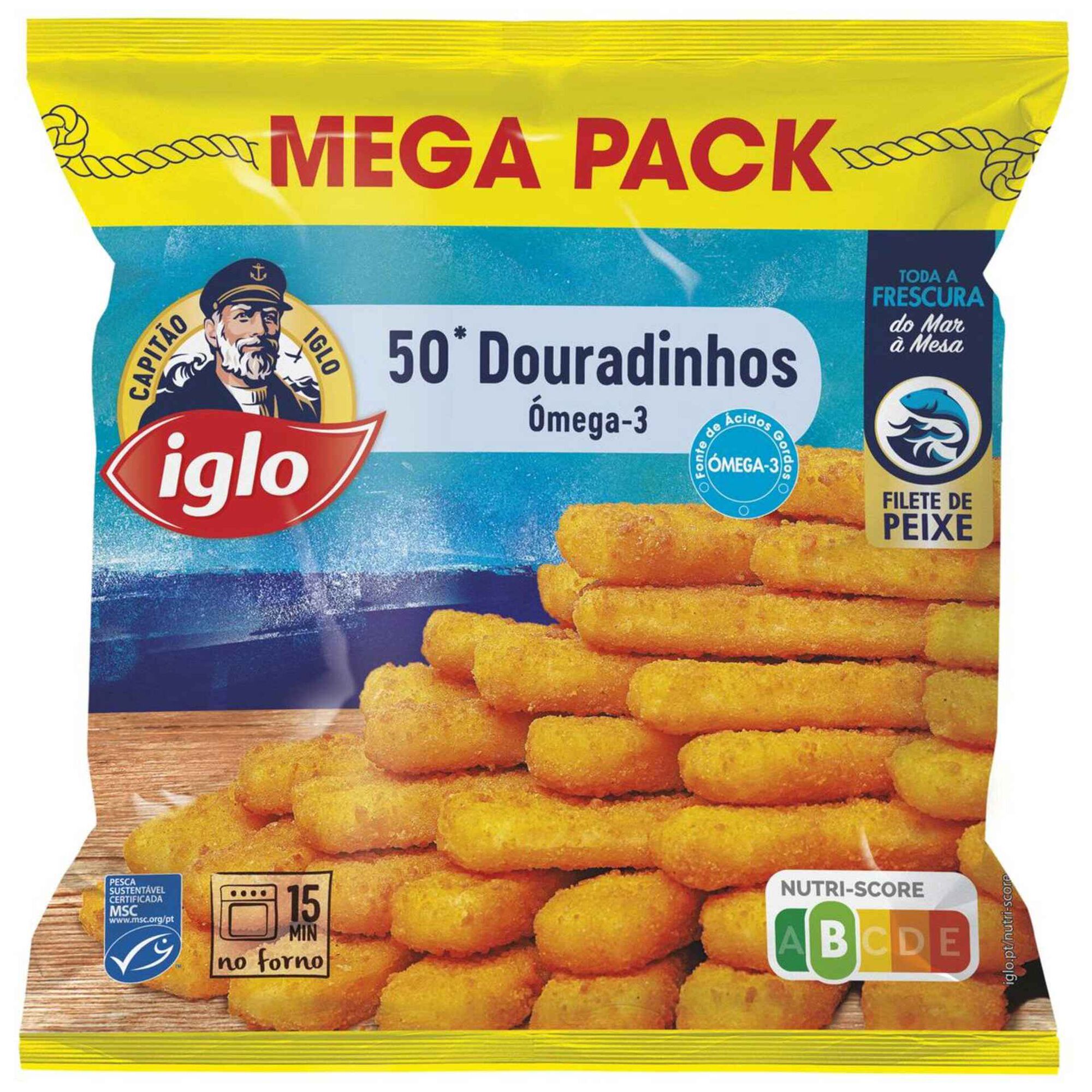 Douradinhos de Peixe Ómega-3