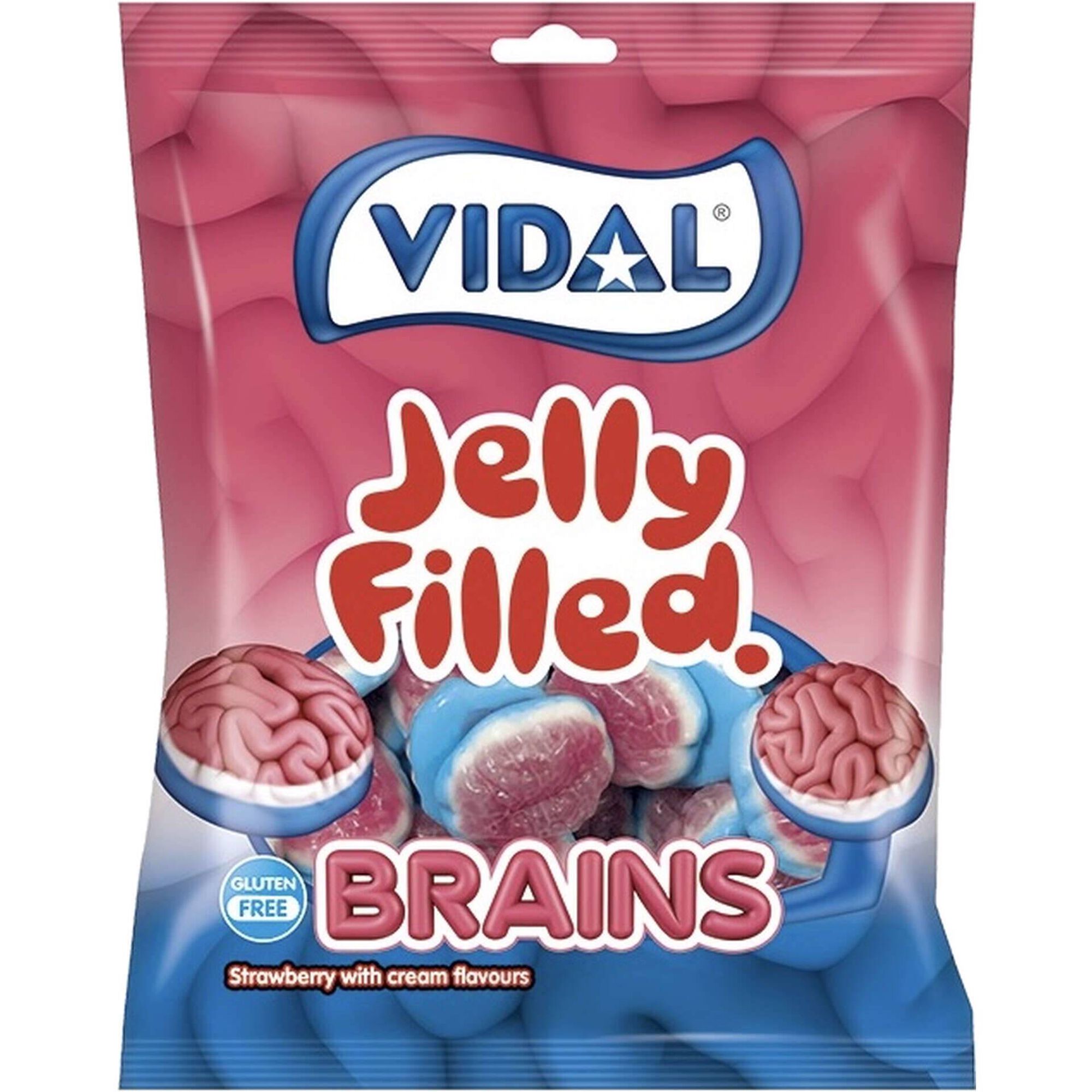 Gomas C&eacute;rebros Recheados Vidal