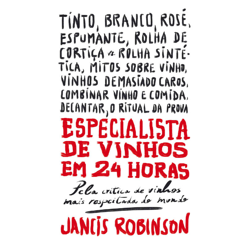 Especialista de Vinhos em 24 Horas de Jancis Robinson