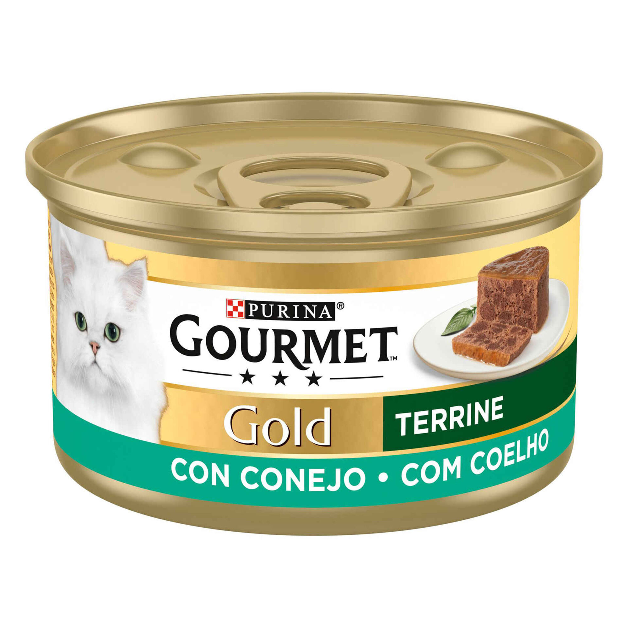 Comida Húmida para Gato Adulto Coelho Terrina