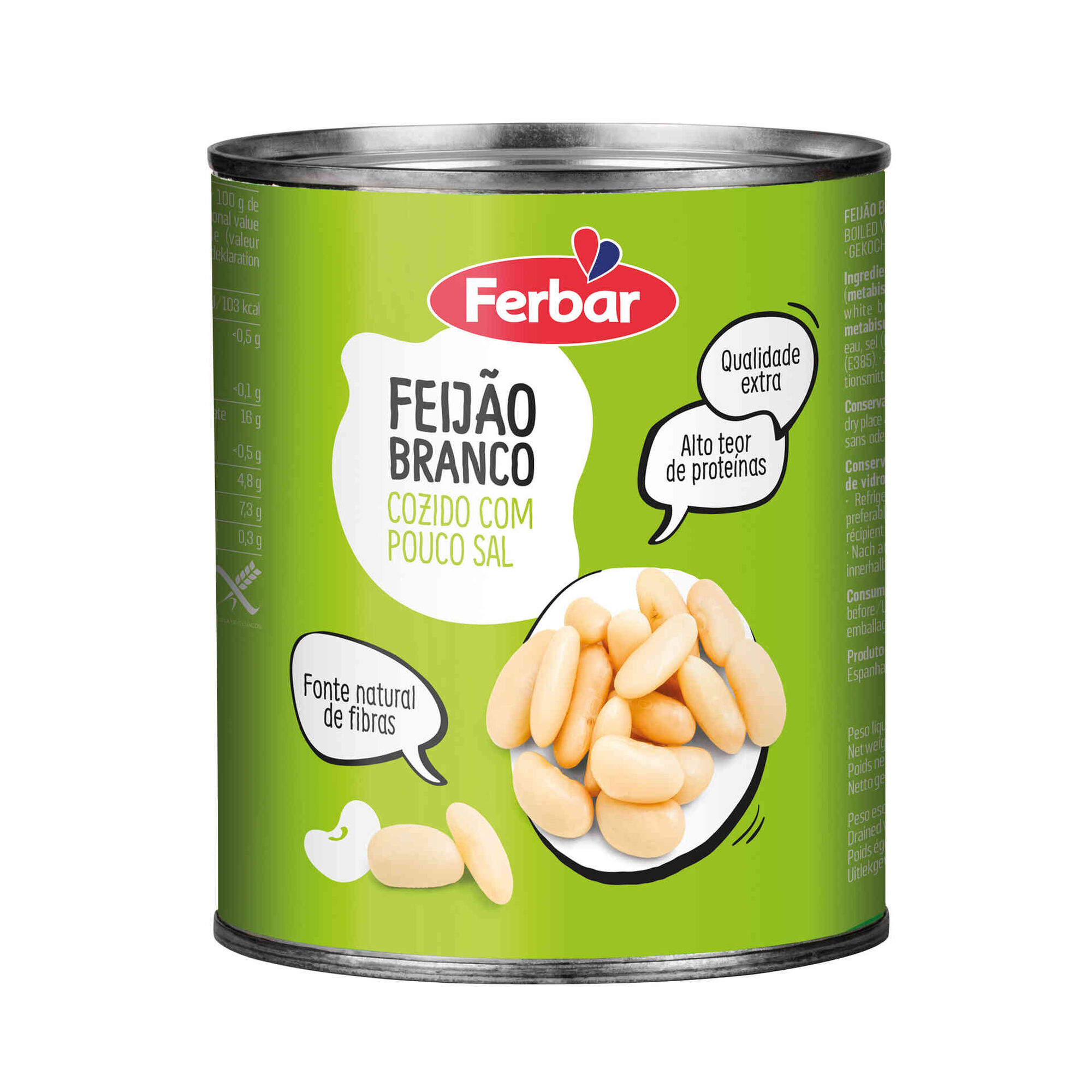 Feijão Branco Cozido Feijão Branco Cozido