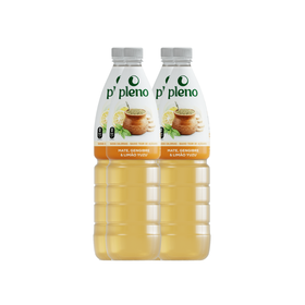 Tisana Mate, Gengibre e Lim&atilde;o Yuzu Pleno