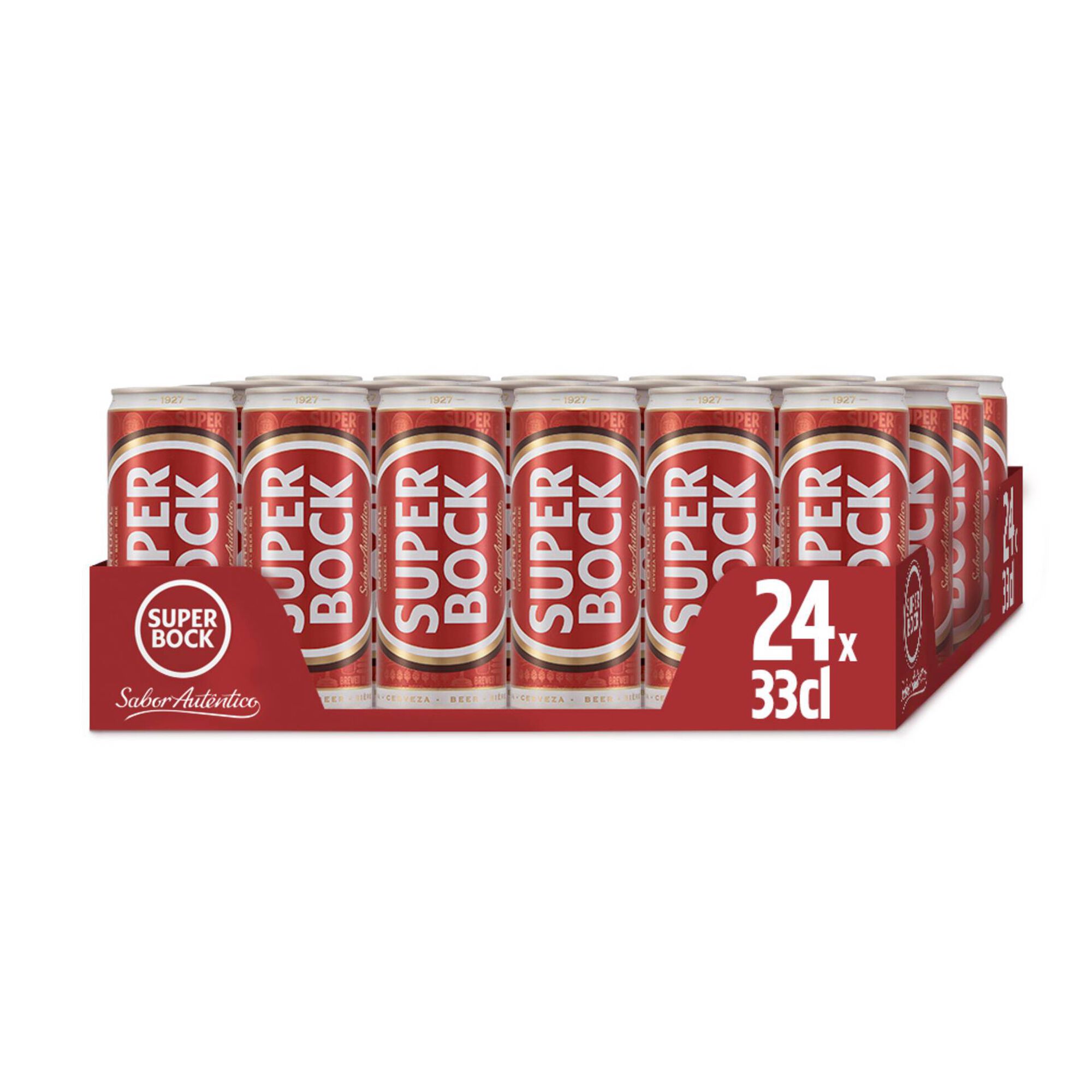 Cerveja com &Aacute;lcool em Lata Super Bock