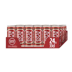 Cerveja em Lata com &Aacute;lcool Super Bock