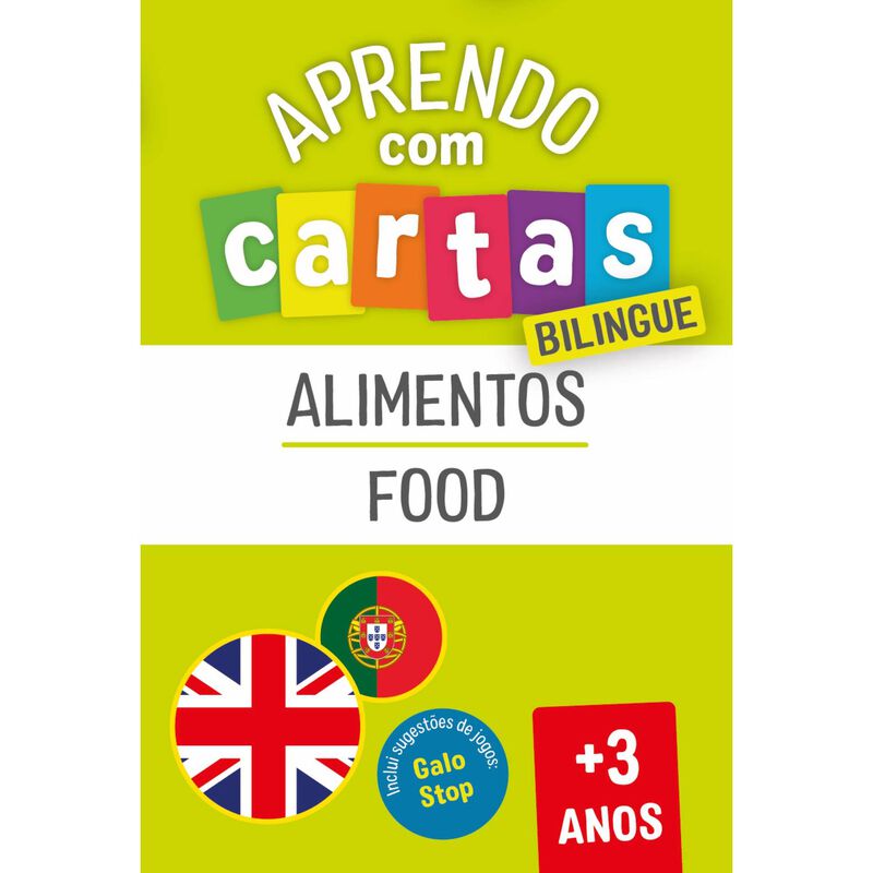 Aprendo com Cartas - Alimentos - Bilingue de Vários Autores