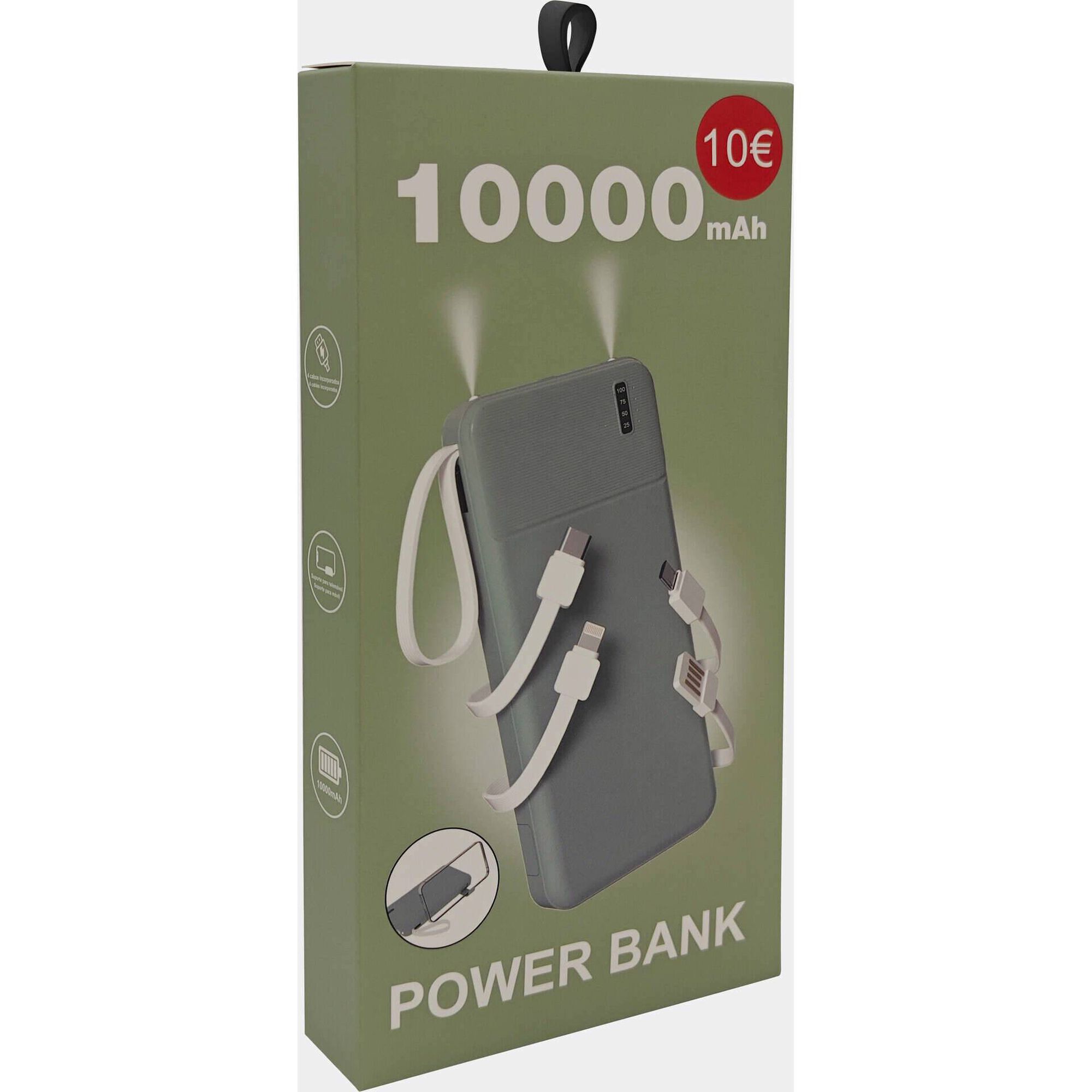 Powerbank 10000mAh Fusion Verde