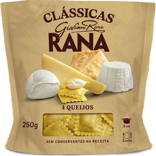 Ravioli Fresco de 4 Queijos Rana