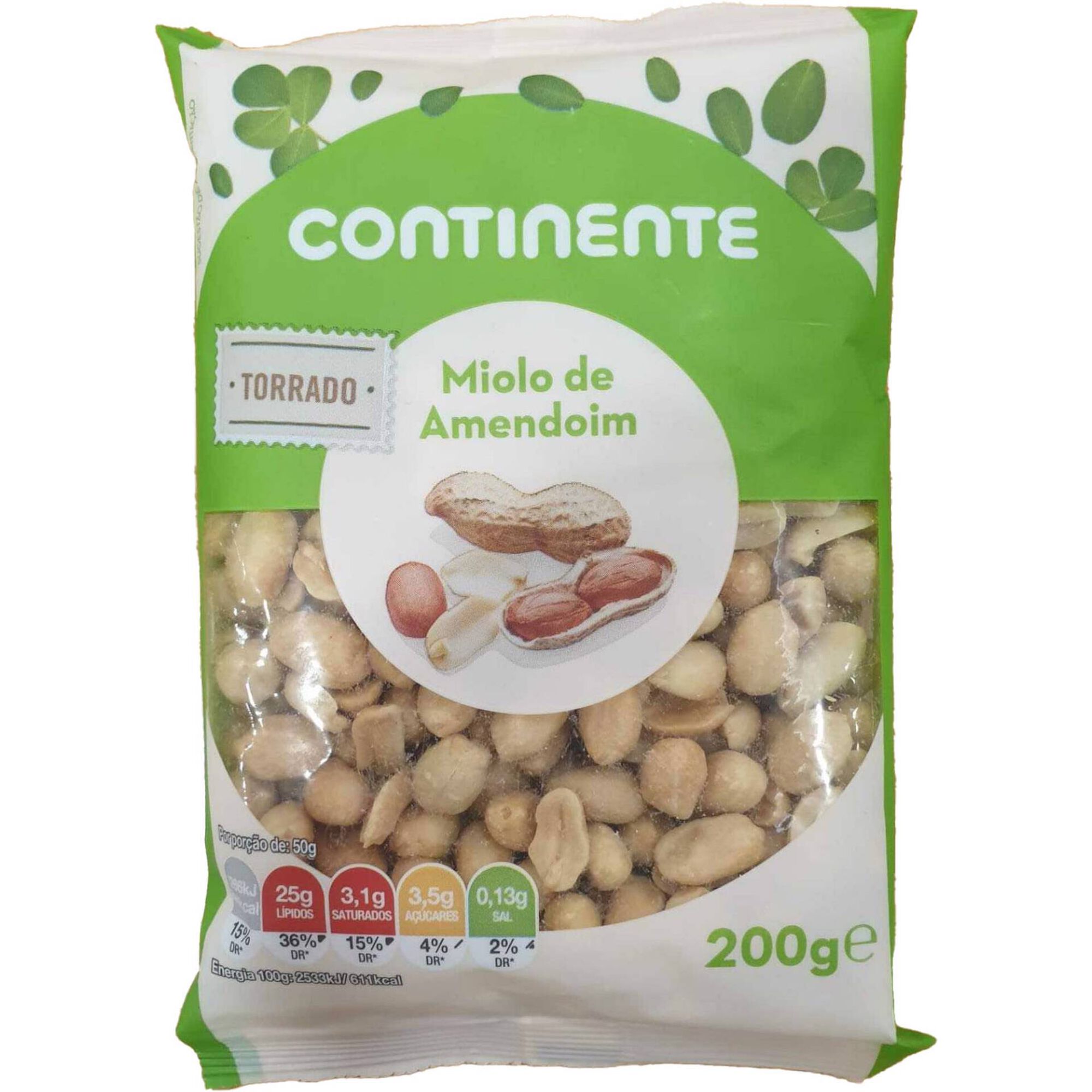 Miolo de Amendoim Torrado
