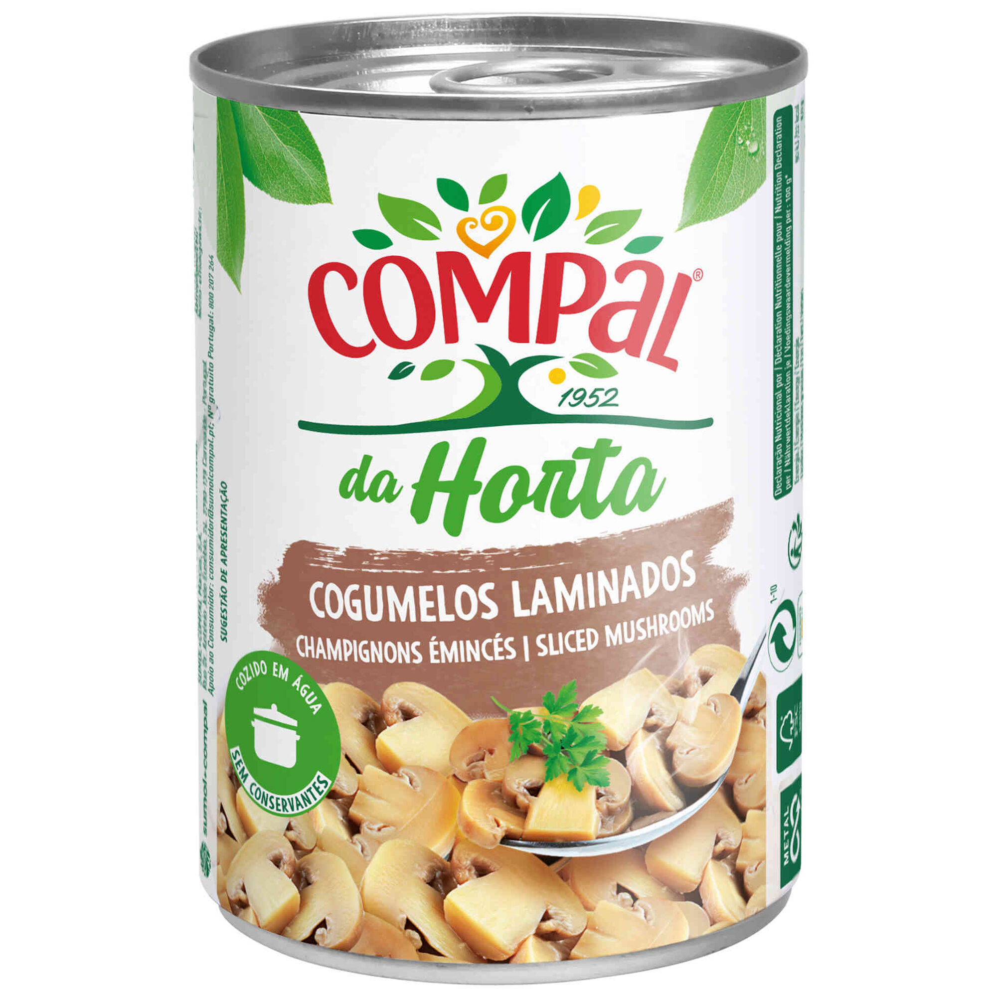 Cogumelos Laminados sem Glúten