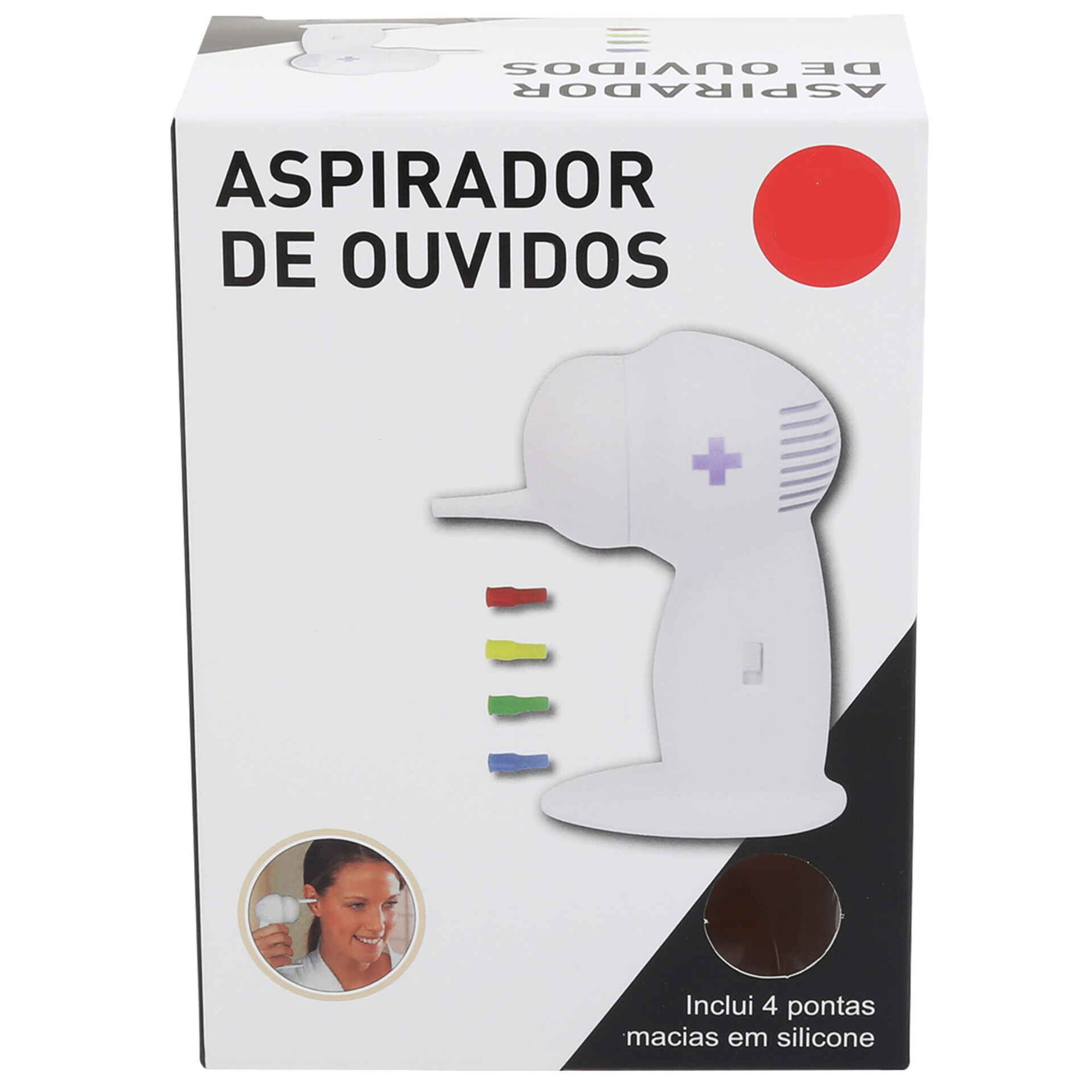Aspirador de Cera para Ouvidos 3V 0.9W Bazar&atilde;o
