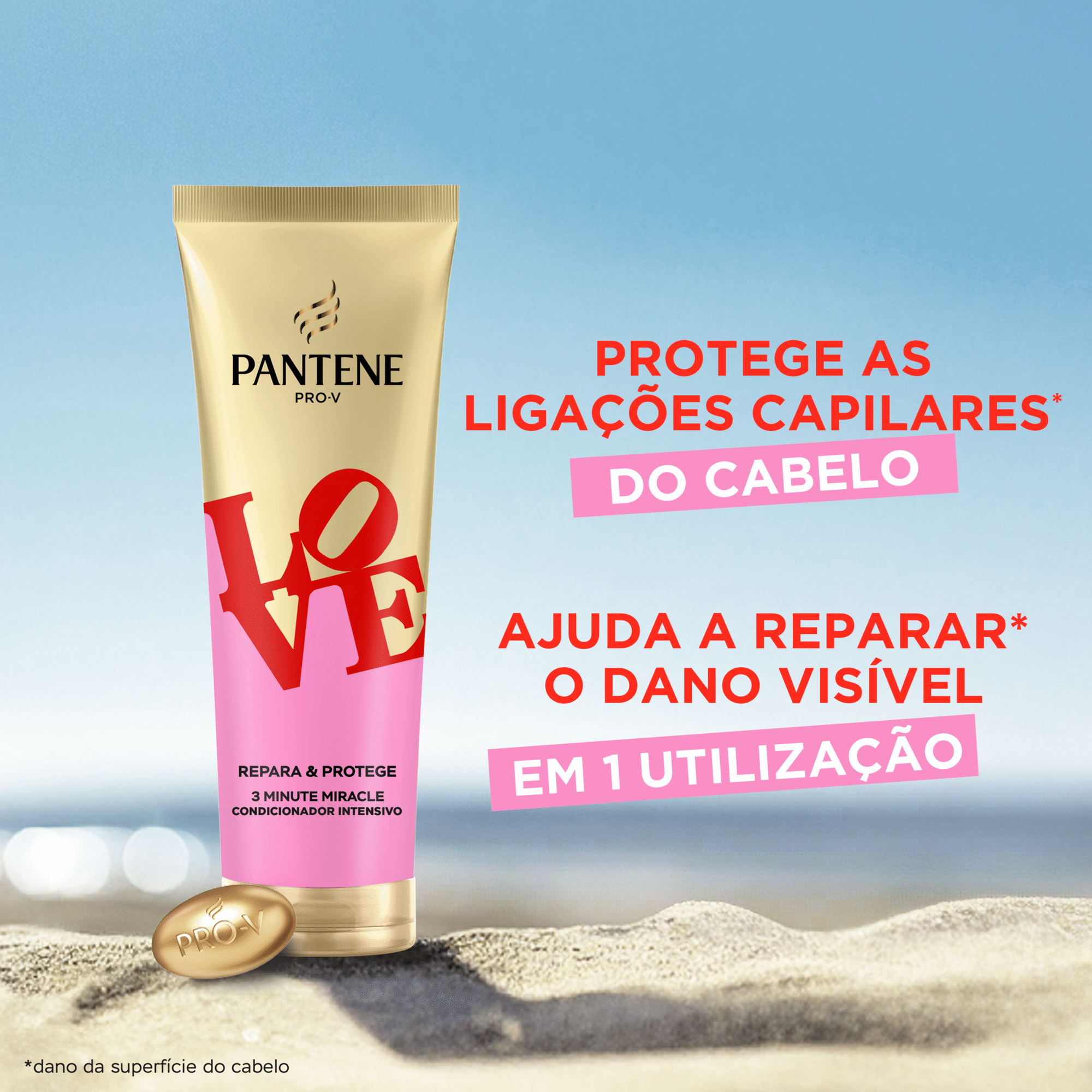 Condicionador Intensivo Repara e Protege Love Pantene