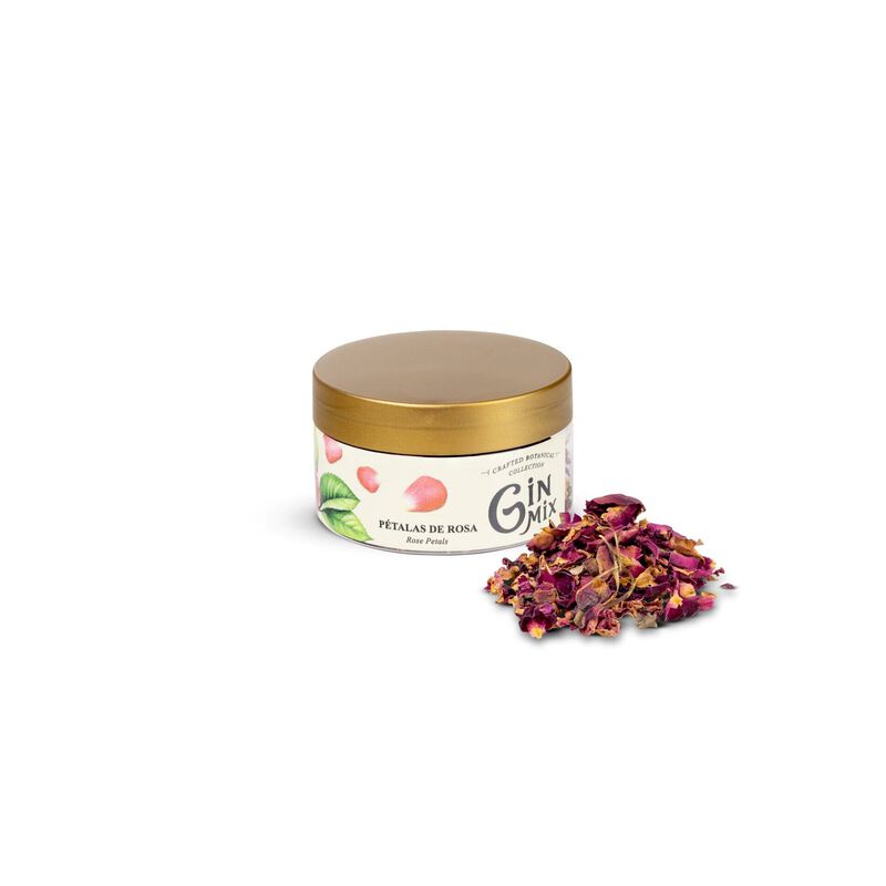 Pétalas de Rosa para Gin Gin Mix
