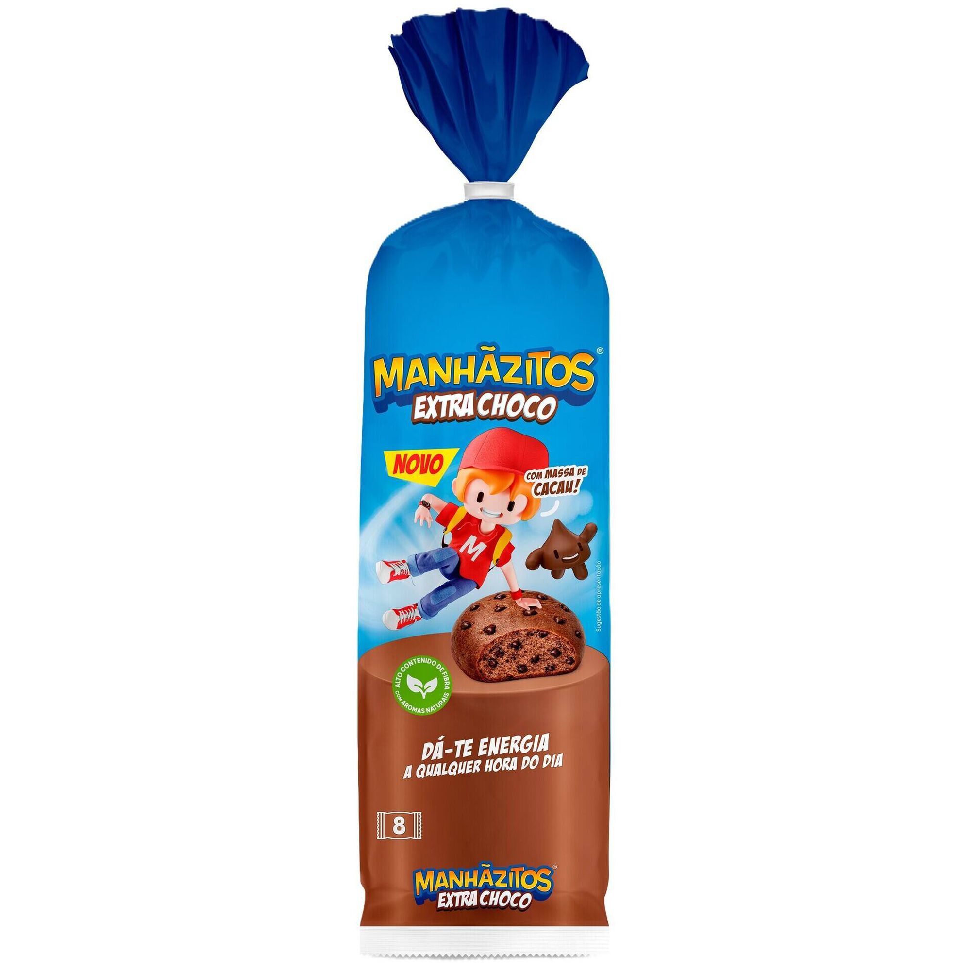 Bolo Extra Chocolate Manh&atilde;zitos