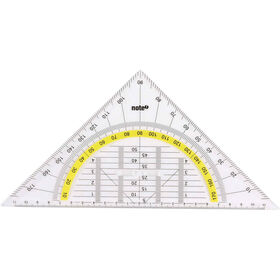 Esquadro Geom&eacute;trico 22cm com Pega Note!