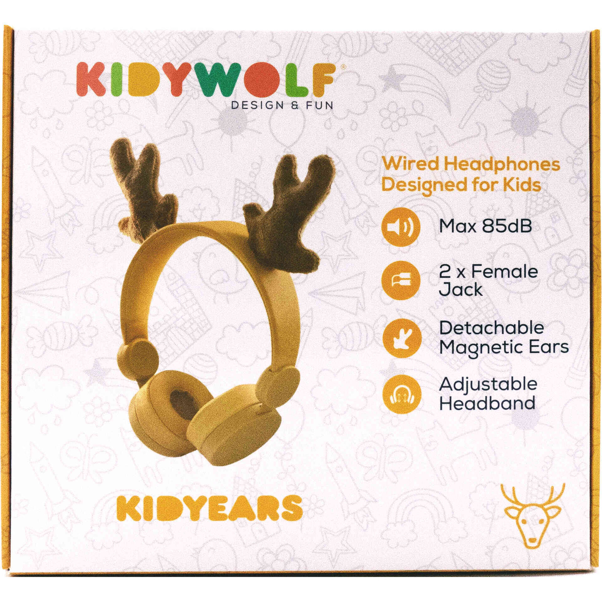 Kidiwolf - Headphones Veado