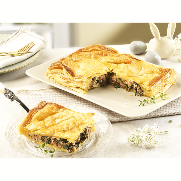 Empada Folhada de Alheira e Espinafres Cozinha Continente (Entregas para a Páscoa)