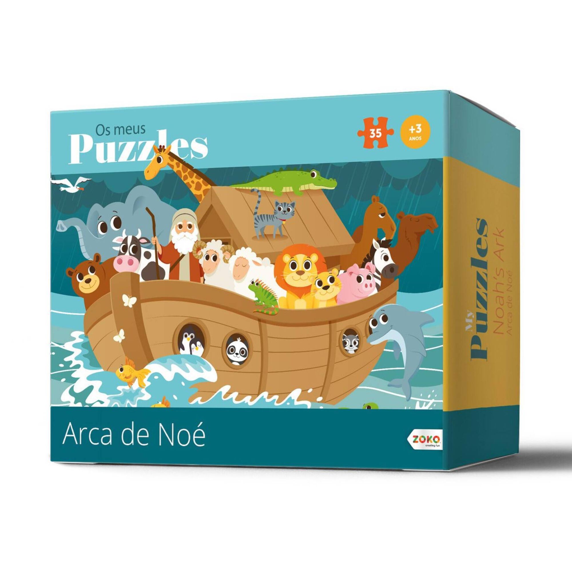 Puzzle Arca de Noé 35 Peças