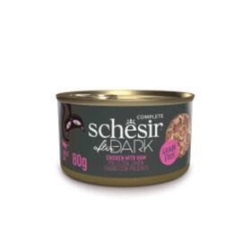Comida H&uacute;mida para Gato Dark Filetes Frango e Presunto Schesir