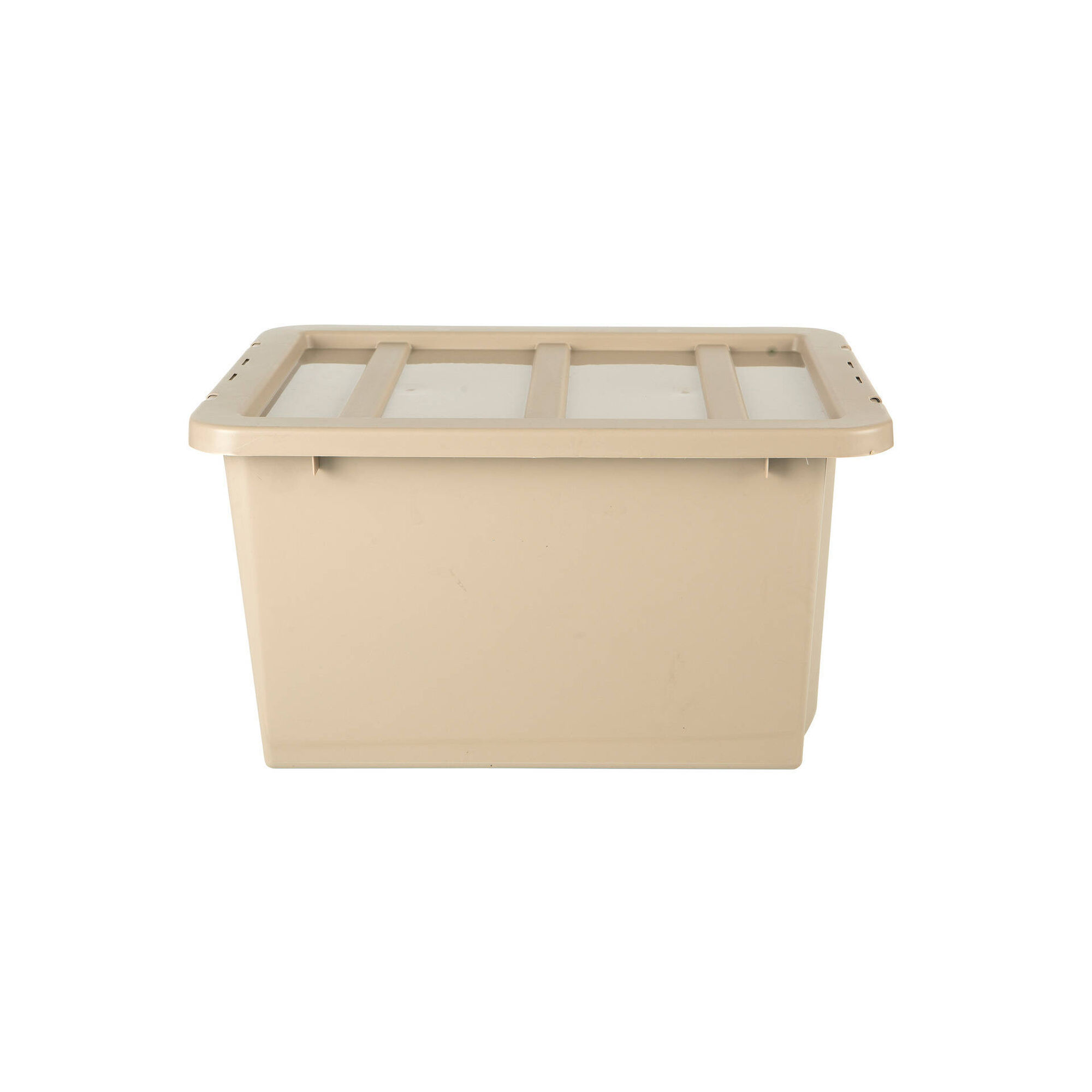 Caixa Arrumação Plástico 30L Taupe Caixa Arrumação Plástico 30L Taupe