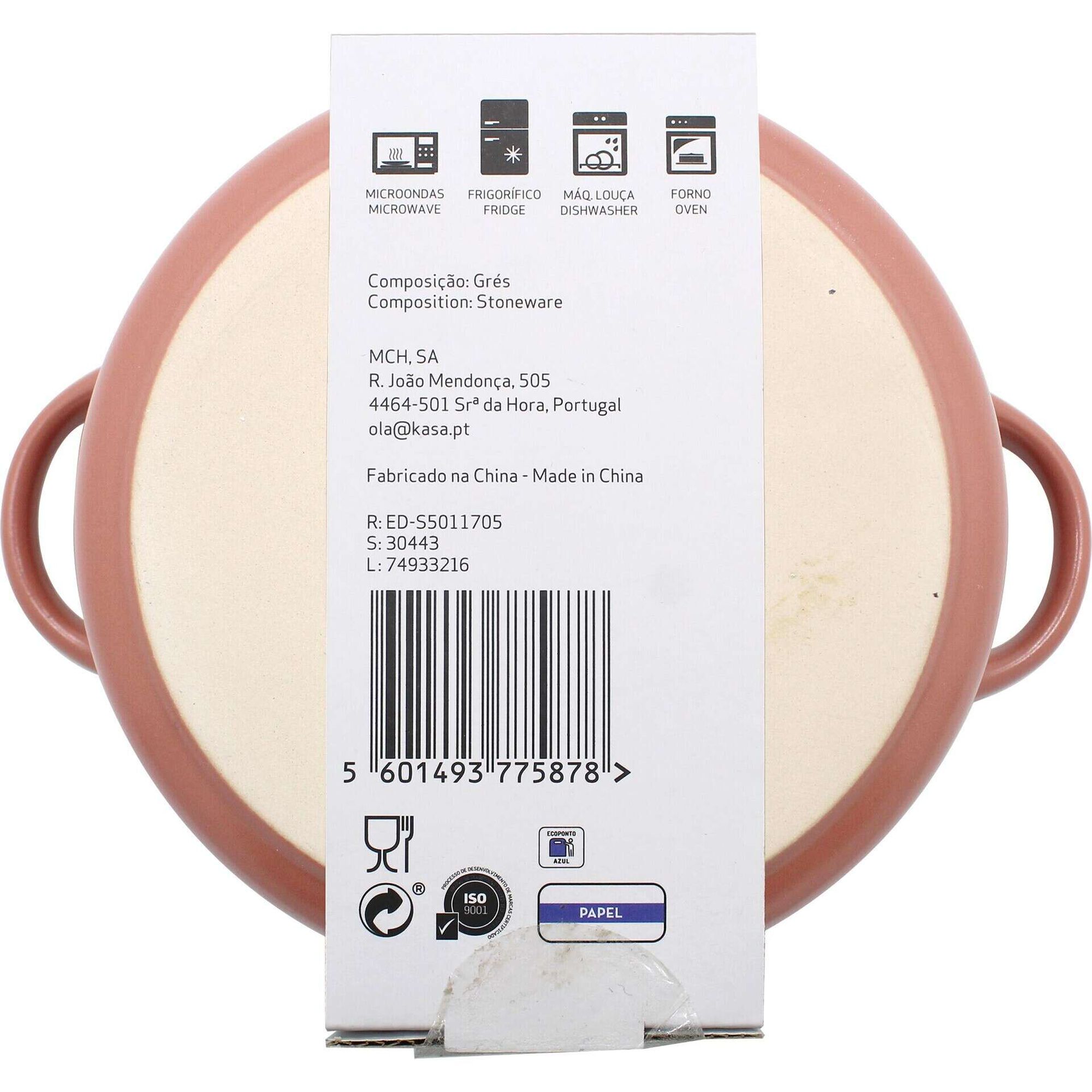 Mini Caçarola para Forno Terracota