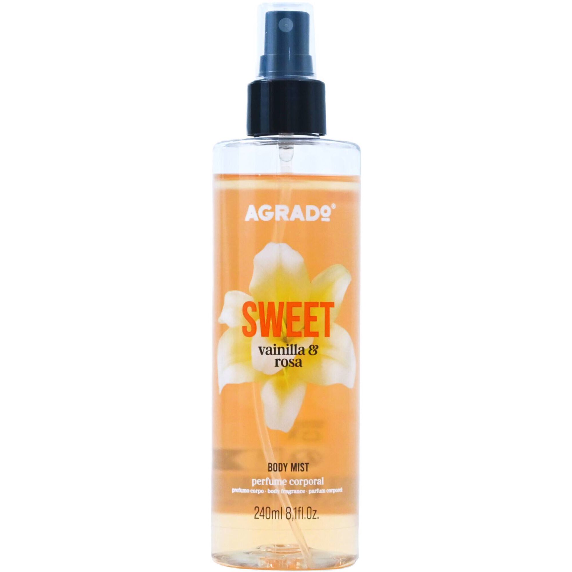 Fragr&acirc;ncia Corpo Body Mist Sweet Agrado