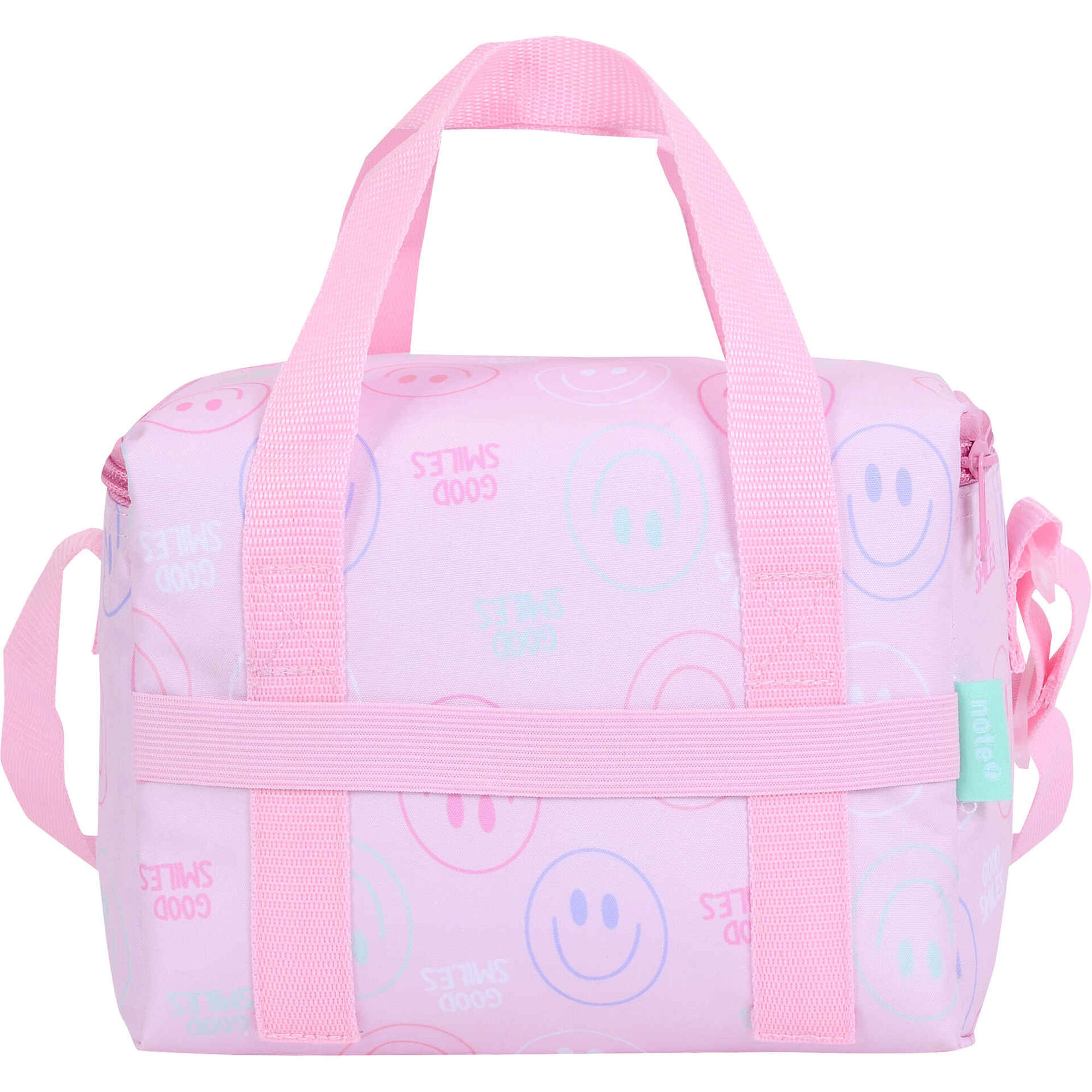 Lancheira Rosa Smile Note!