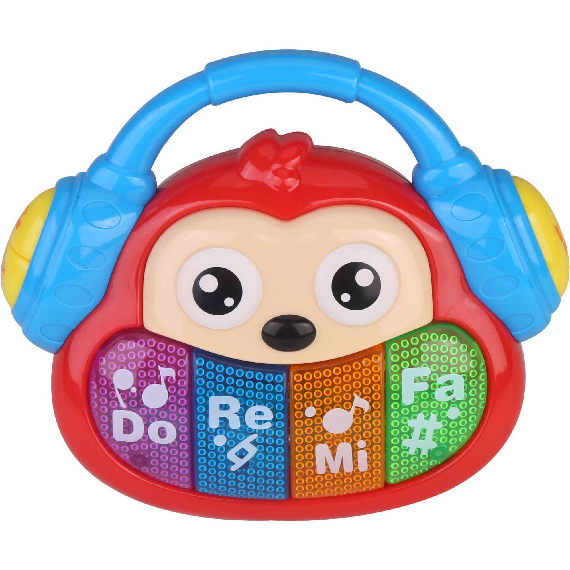 Zoko Happy Bear - Mini Piano Divertido com Luz e Som (v&aacute;rios modelos)