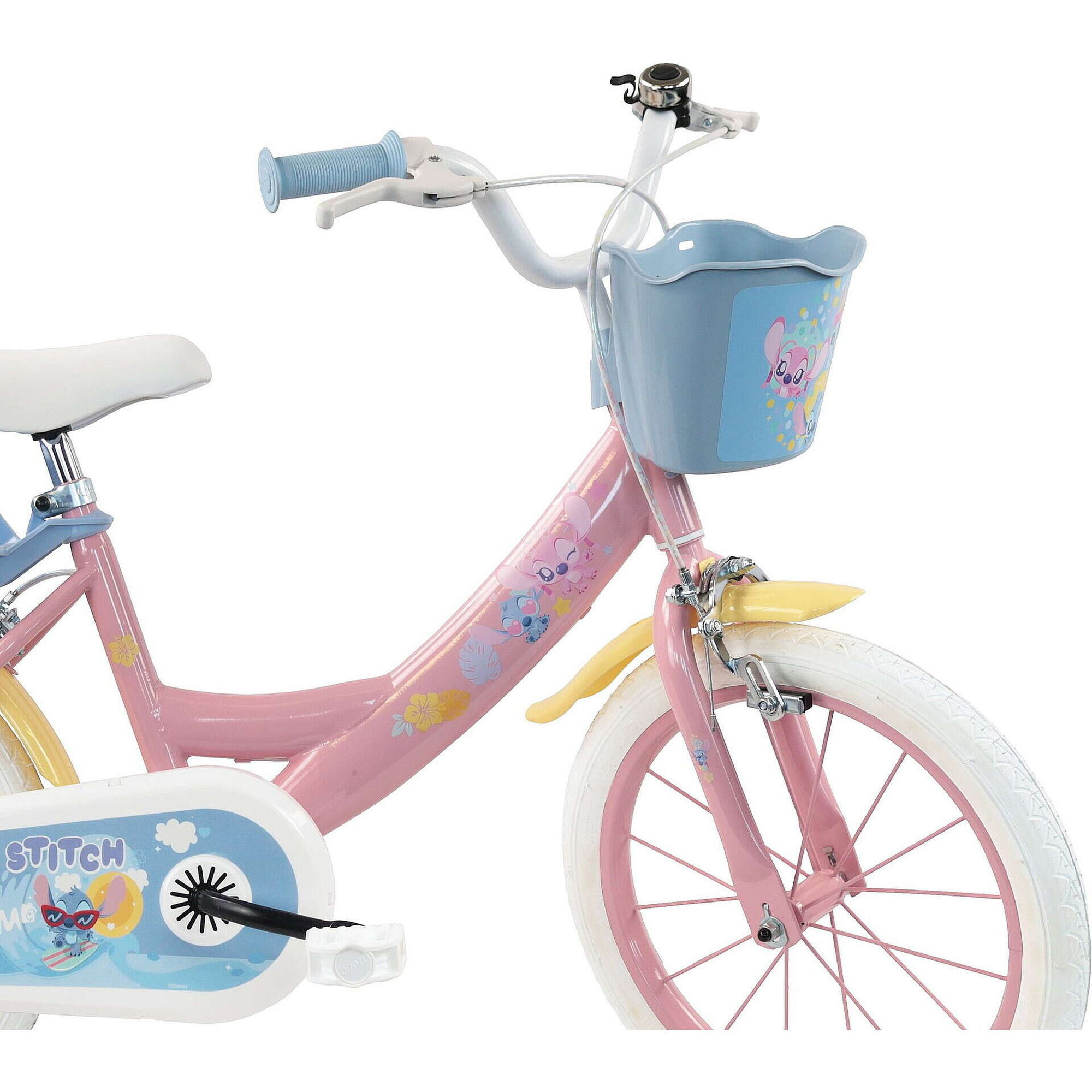 Bicicleta de Crian&ccedil;a 14" 4-6 Anos Stitch