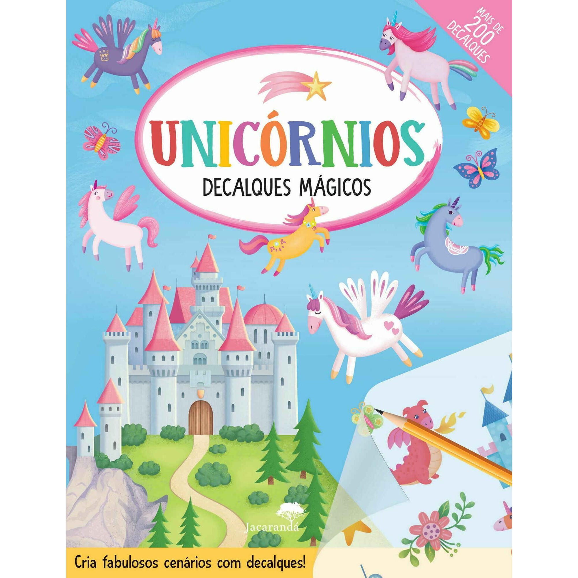 Unicórnios - Decalques Mágicos