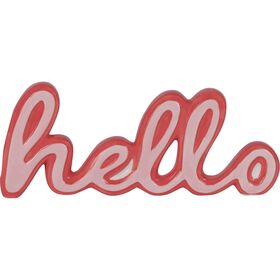 Letra Rosa Hello Kasa