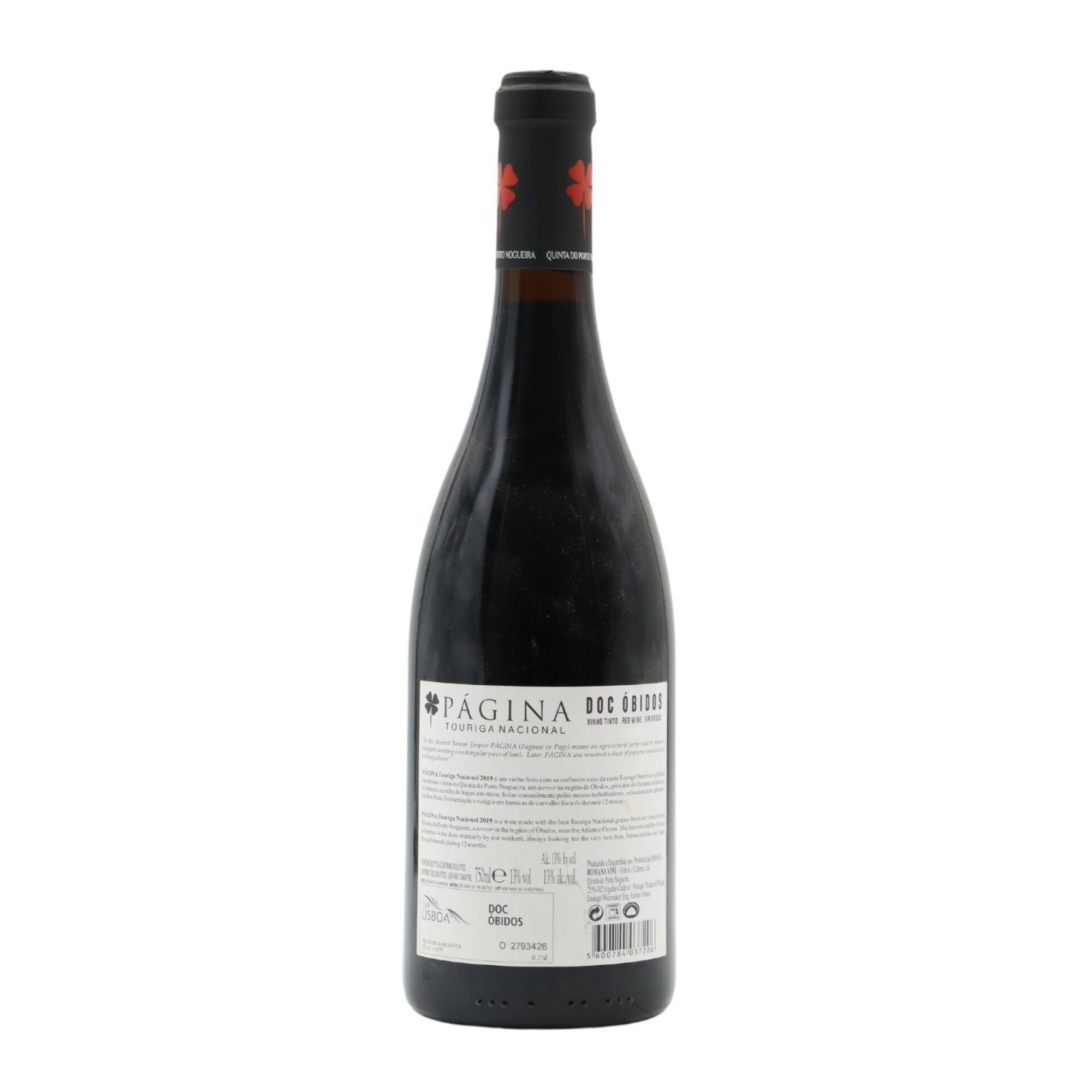 P&aacute;gina Touriga Nacional Lisboa Vinho Tinto
