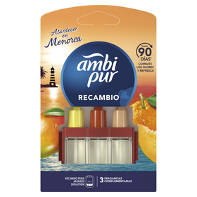 Ambientador Recarga El&eacute;trico 3Volution Menorca Ambipur