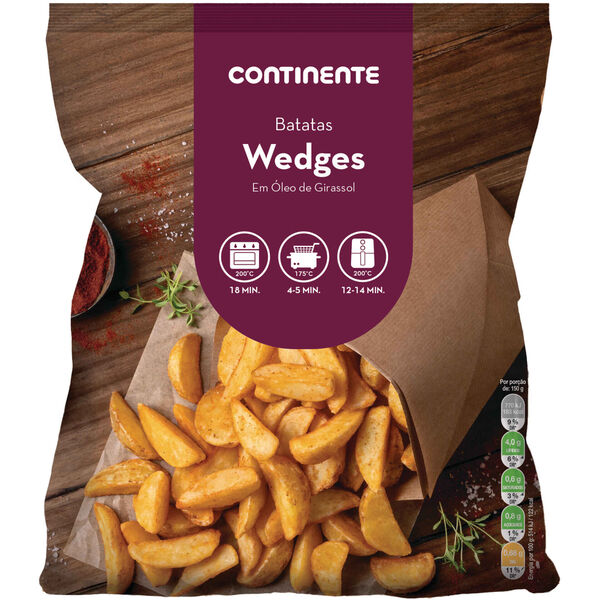 Batata Wedges Continente