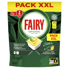 Detergente Máquina Loiça Pastilhas Original Tudo em 1 Limão