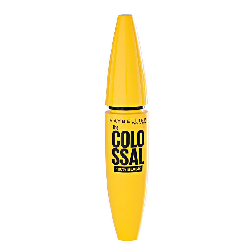 Máscara de Pestanas Colossal 100% Black Maybelline New York