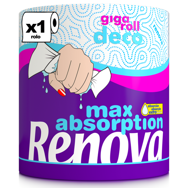 Rolo de Cozinha Gigaroll Decorado Renova