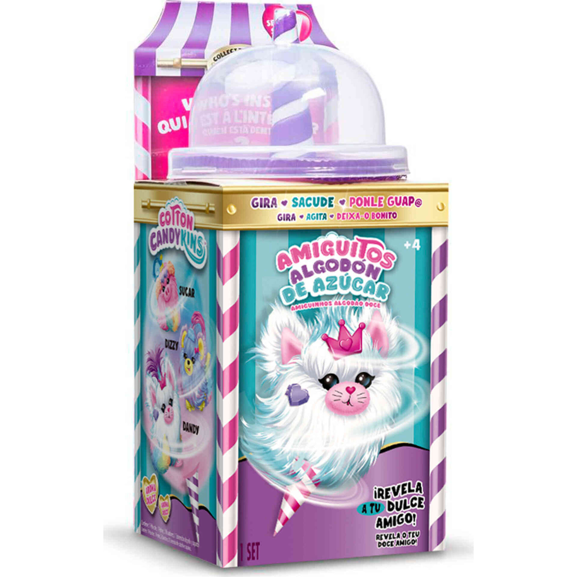 Amiguinhos de algodão doce (vários modelos) Amiguinhos de algodão doce (vários modelos)