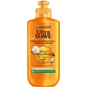 Creme de Pentear &Oacute;leos Maravilhosos Garnier Ultra Suave