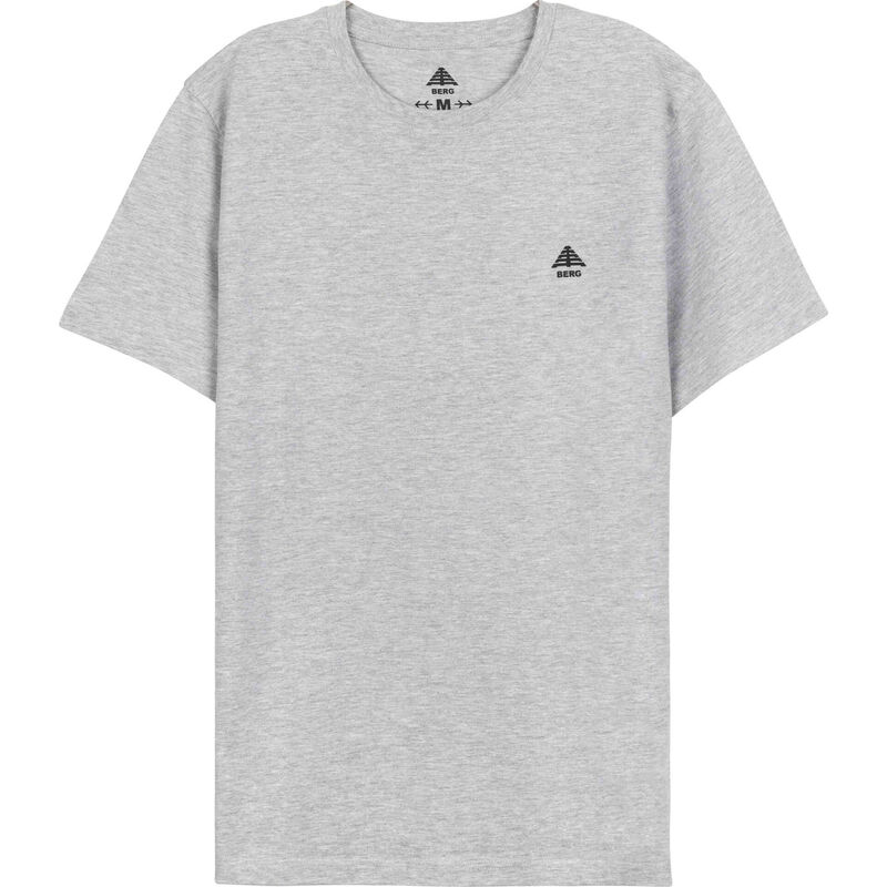 T-Shirt Melange M Homem Cinza Berg