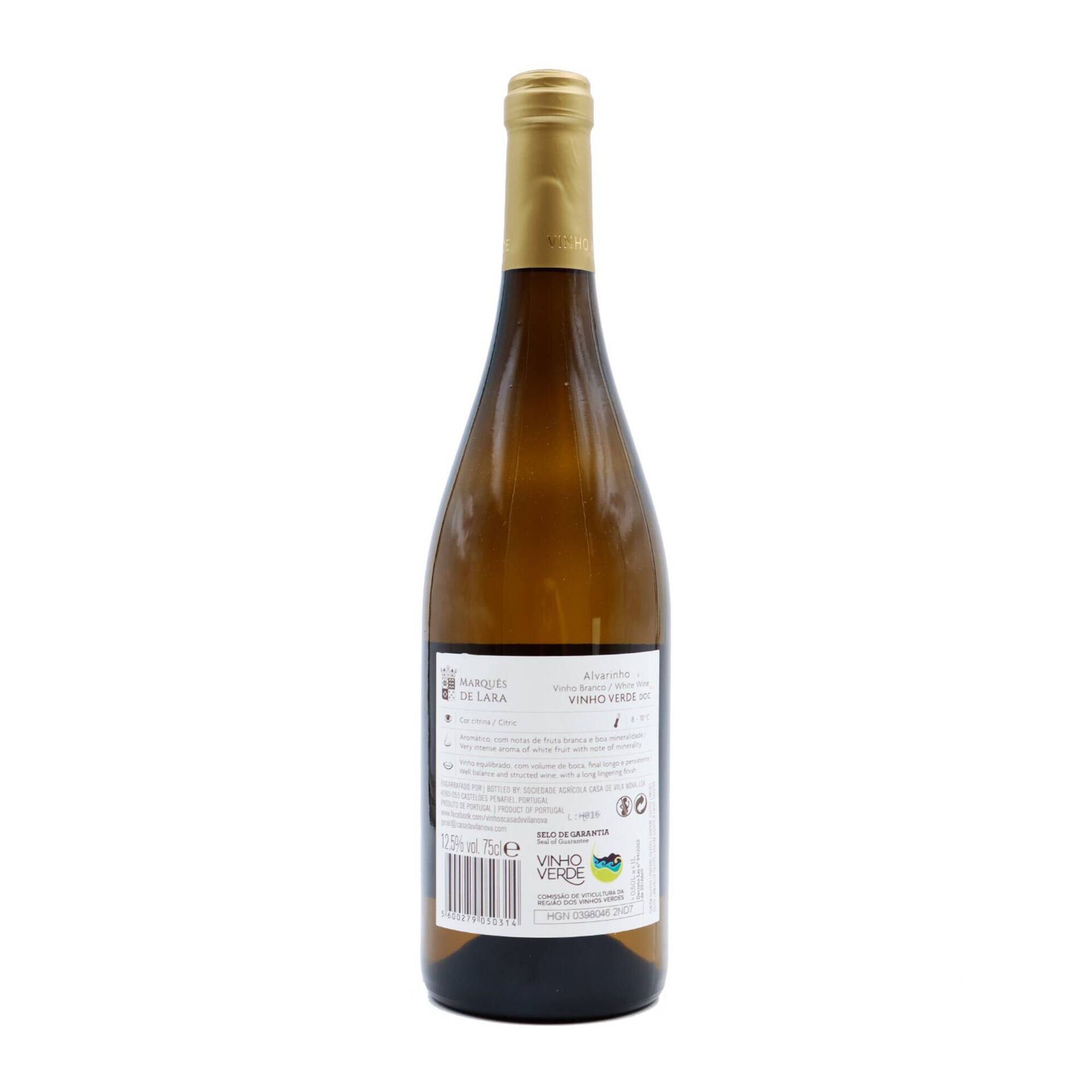 Marqu&ecirc;s De Lara Alvarinho Vinho Verde Branco