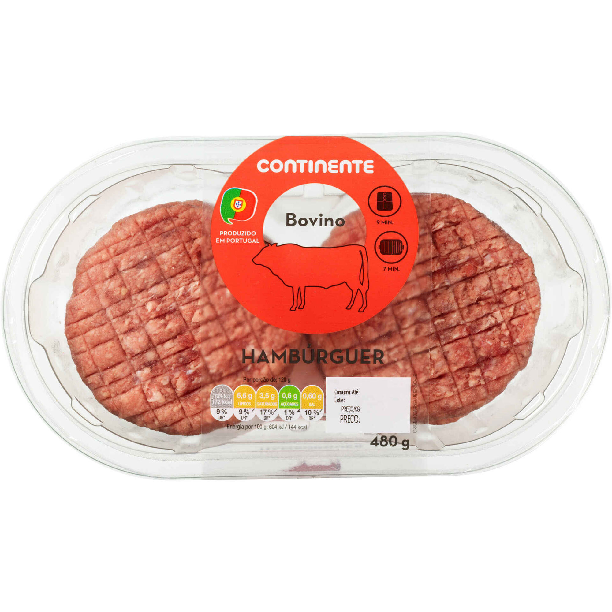 Hambúrguer de Bovino