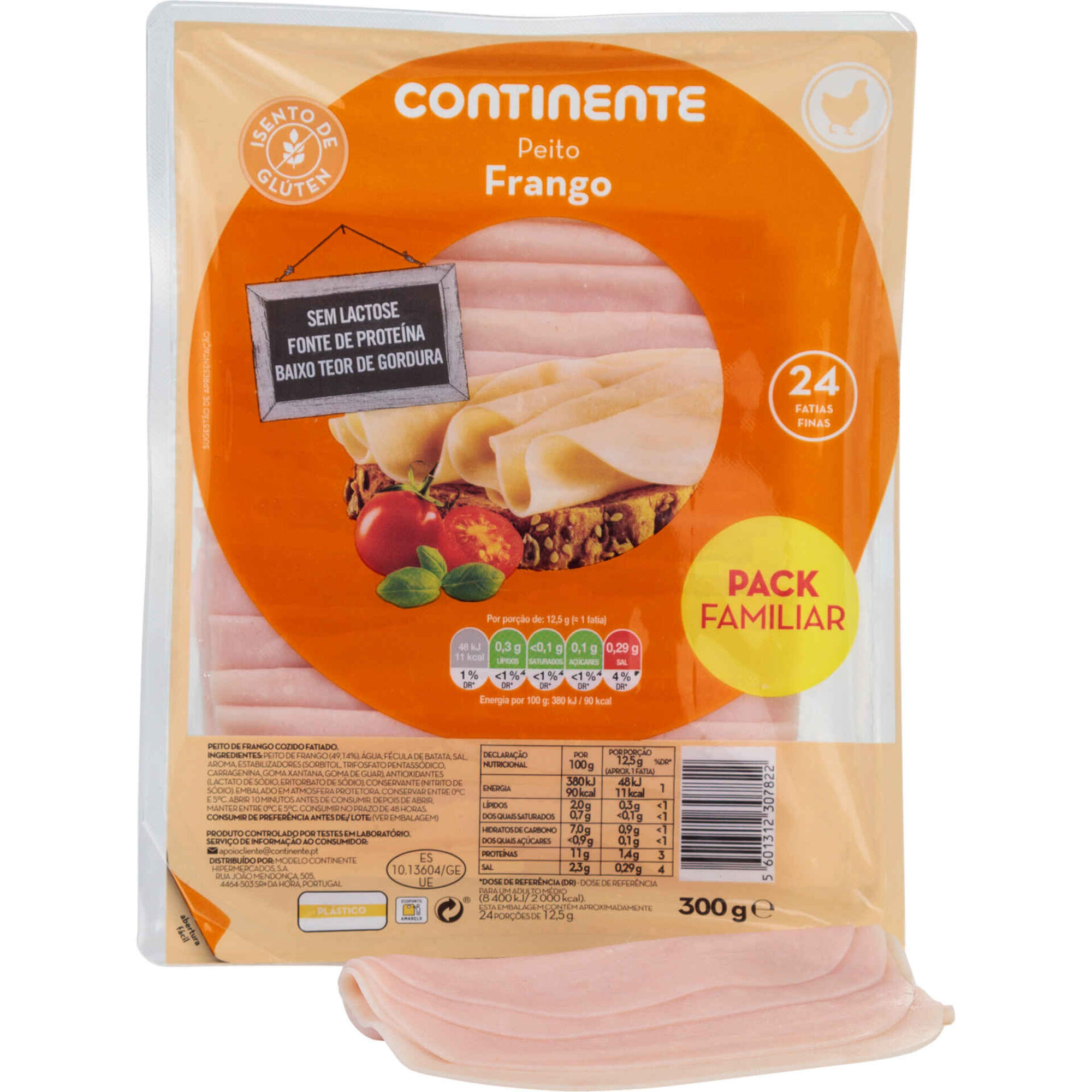 Fiambre de Peito de Frango Fatiado