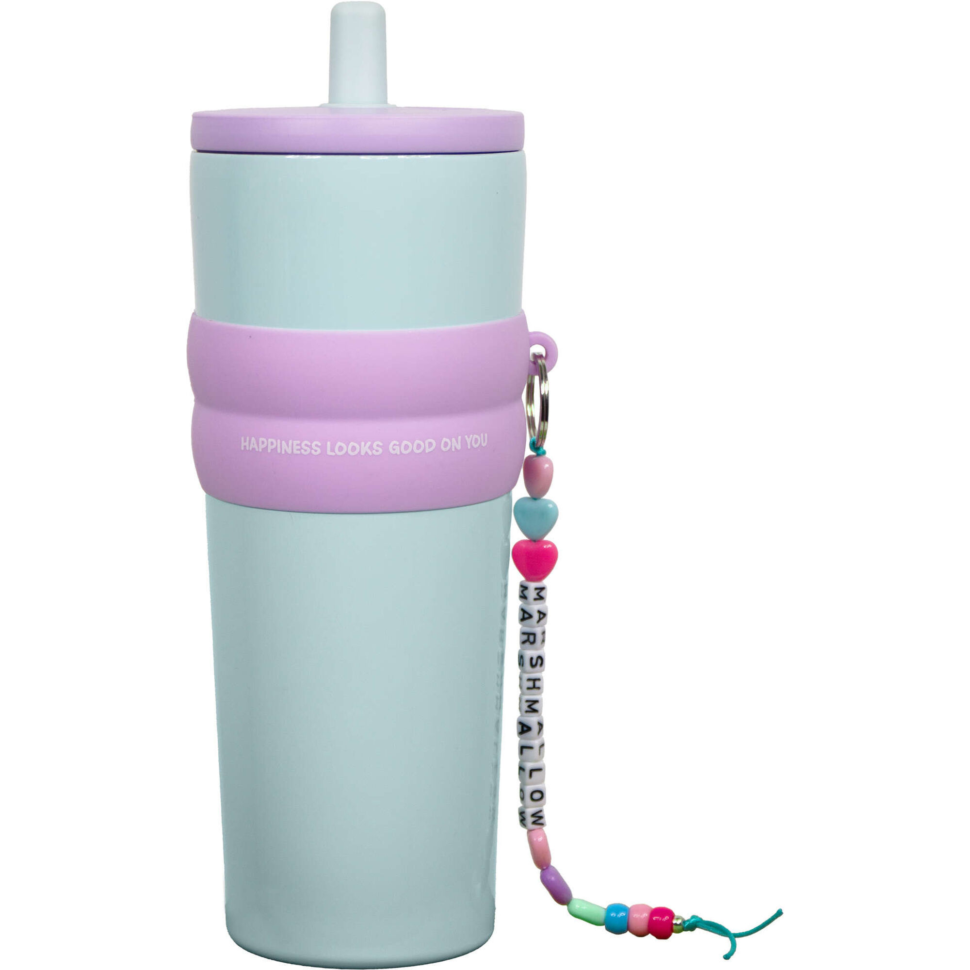 Garrafa 710ml Twist&Sip Marshmallow
