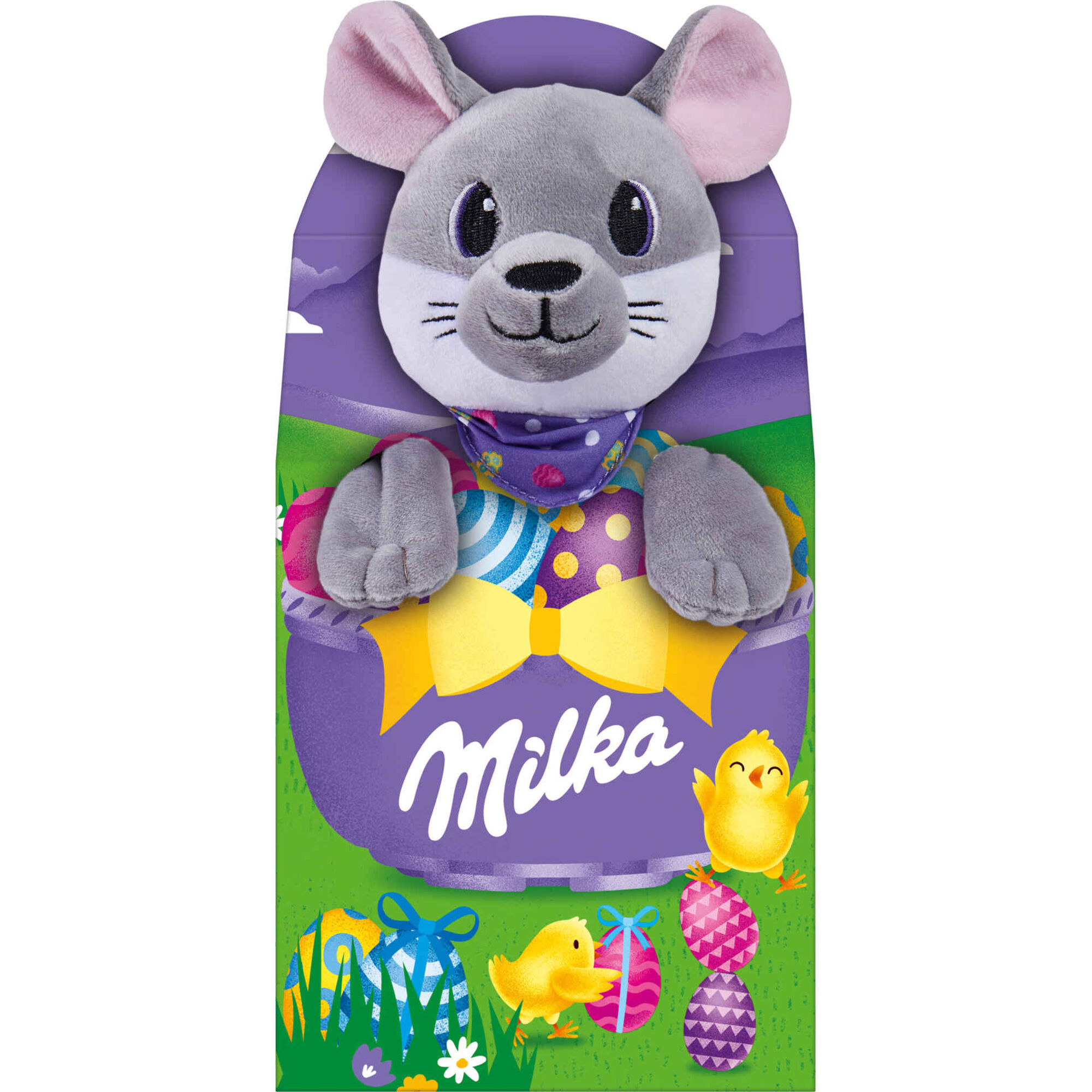 Chocolate de Leite Sortido Peluche Milka