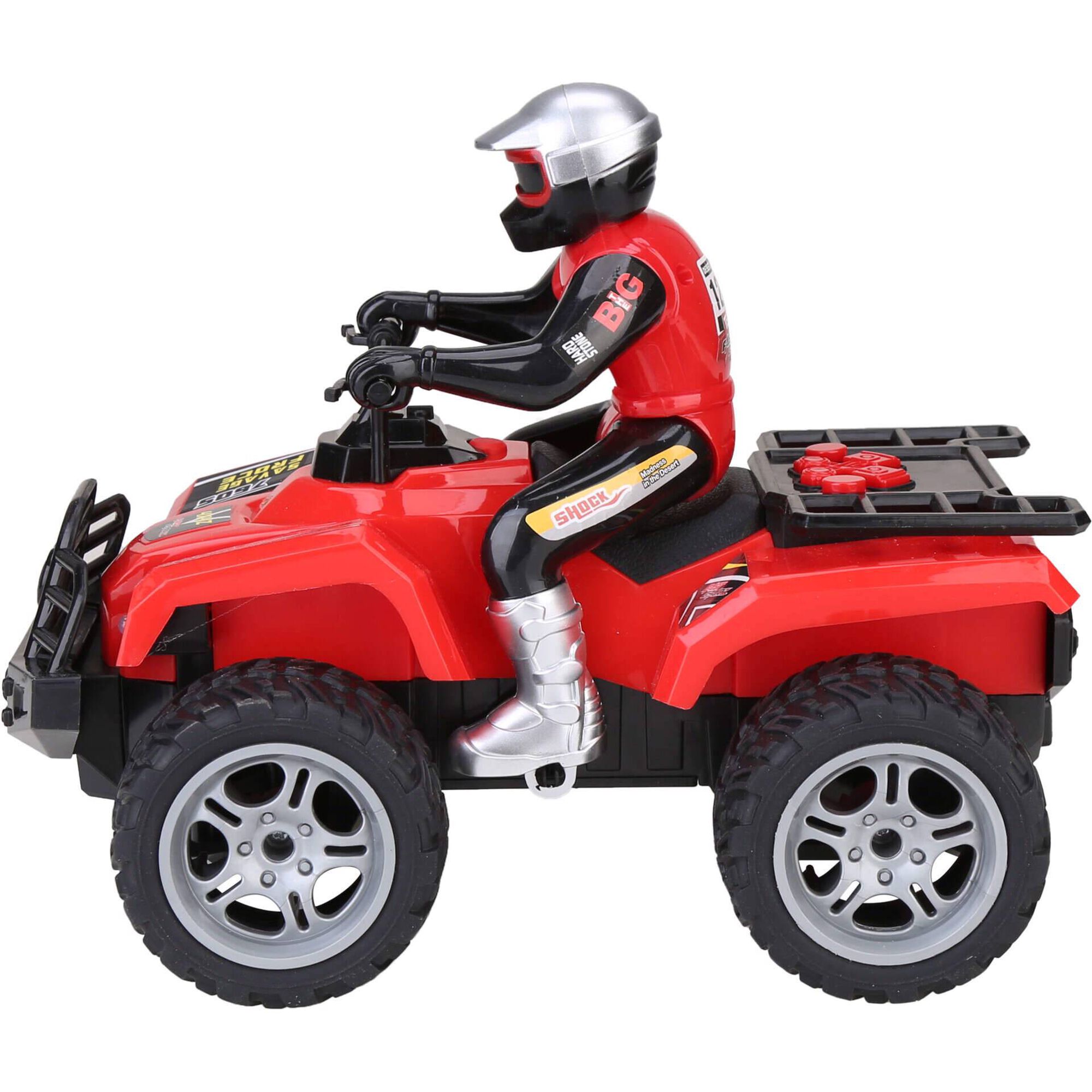 Quad 4x4 Warrior 1:8 2,4GHz  (vários modelos)