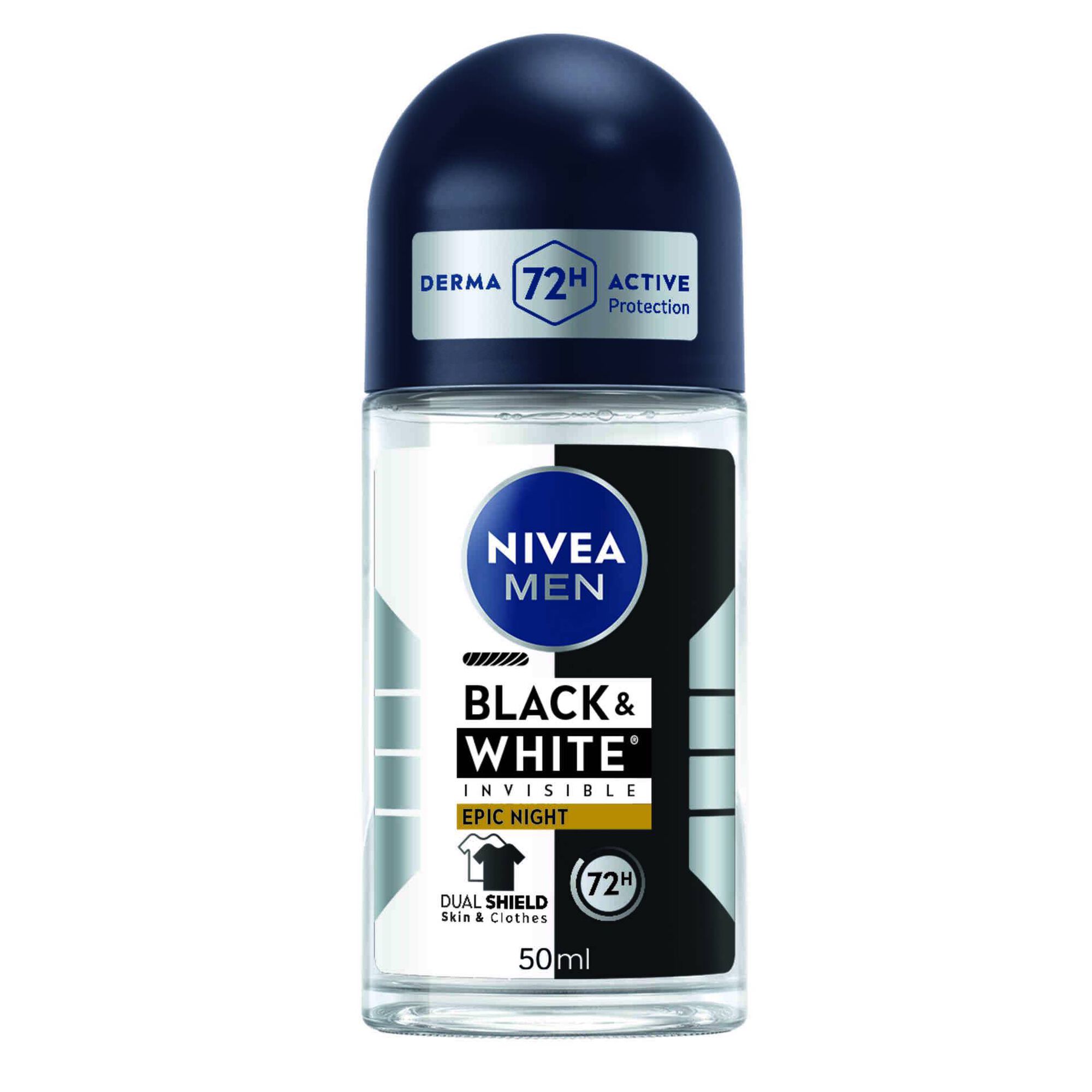 Desodorizante Roll On Black&White Epic Night Nivea Men