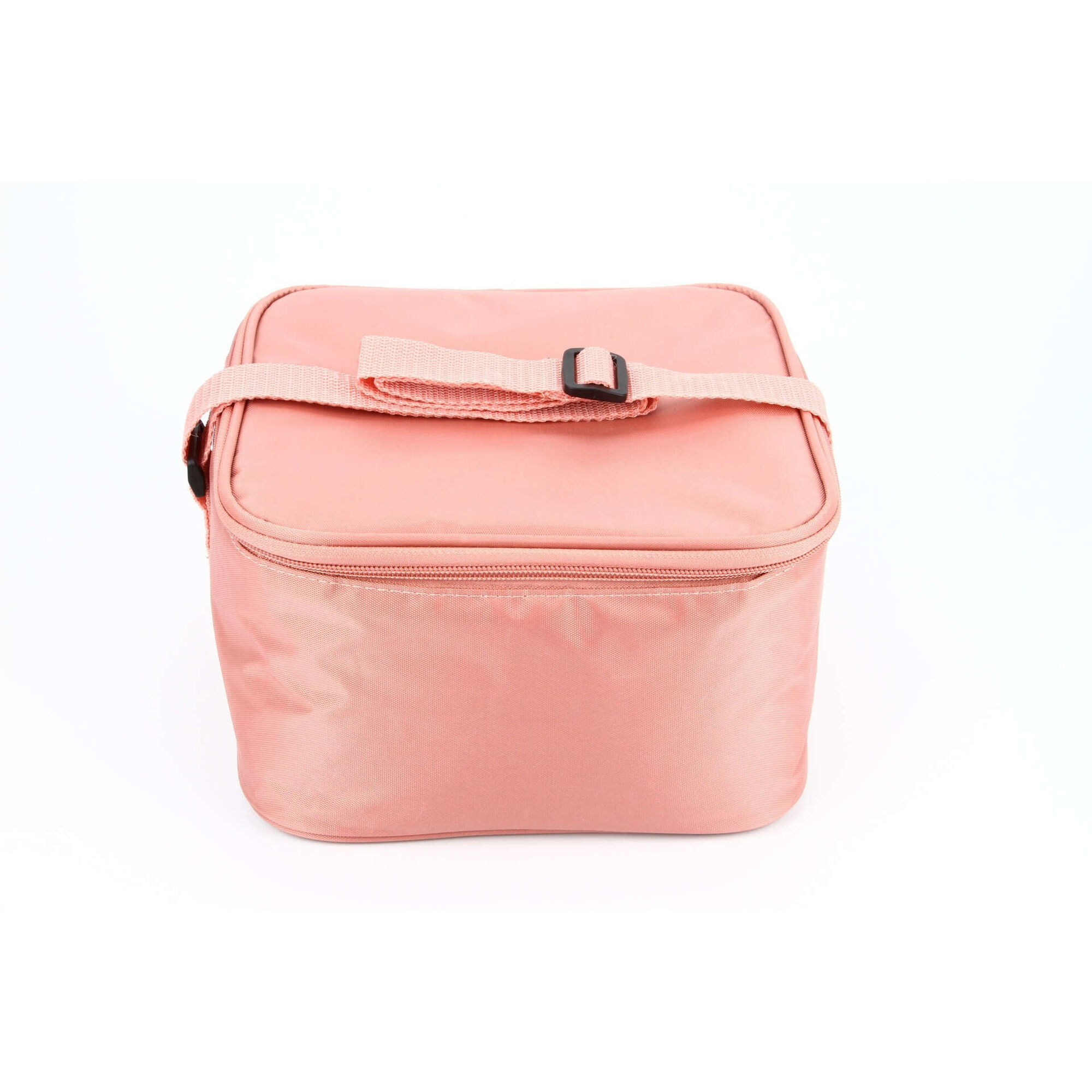 Conjunto Saco T&eacute;rmico Tiracolo e 3 Caixas Rosa 4 My Lunch Kasa