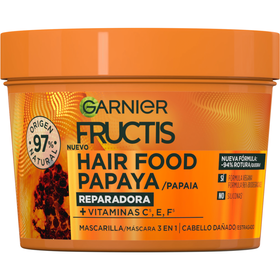 M&aacute;scara Cabelo Hair Food Papaia Garnier Fructis