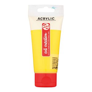 Tinta Acrílica ArtCreation Amarelo Primário 75ml Talens