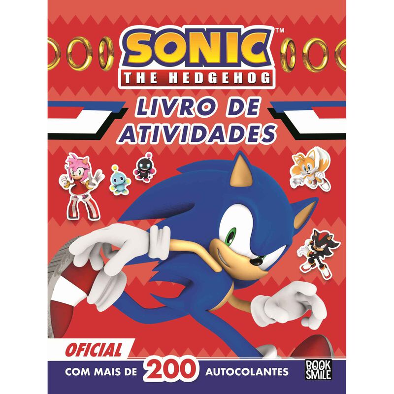 Sonic - Livro de Atividades com Autocolantes de Vários Autores